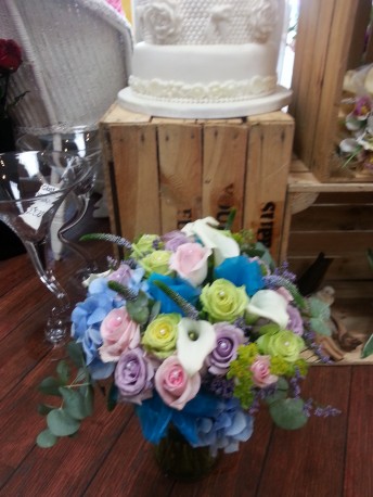 brides vintage wedding bouquet
