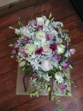 Traditional wedding bouquet