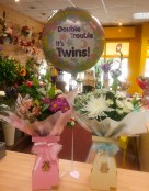Baby floral box and balloon
